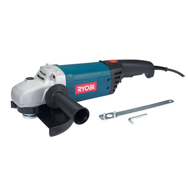 RYOBI Corded Angle Grinder, G-2500, 230mm, 2500W