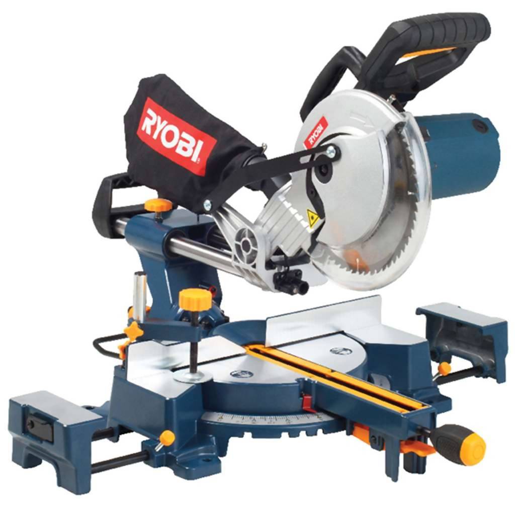 Ryobi Corded Sliding Compound Mitre Saw Css 210 210mm 1800w