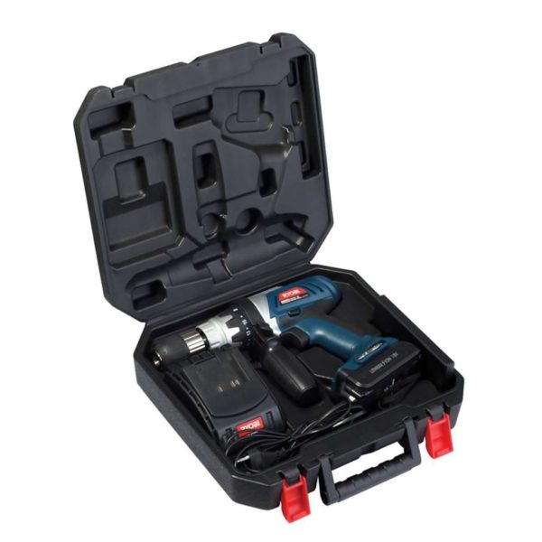 RYOBI Cordless Li-Ion Driver Drill With Impact, CLD-1820, 18V