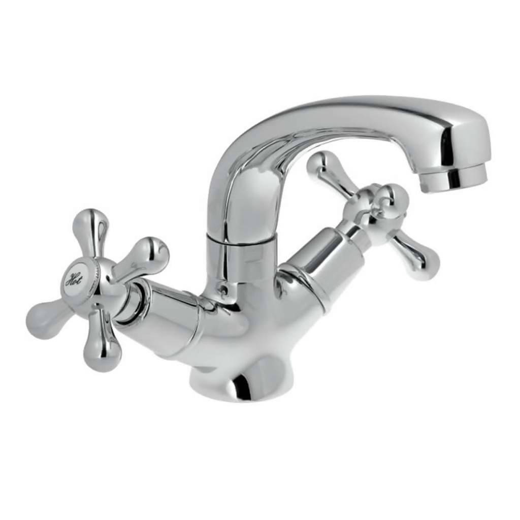 Classico Swivel Spout Basin Mixer Faucet, Chrome Plated DZR Brass